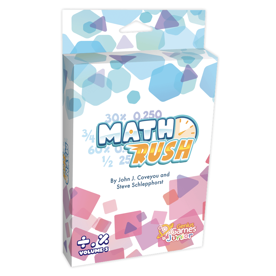 Math Rush Fractions Decimals & Percents