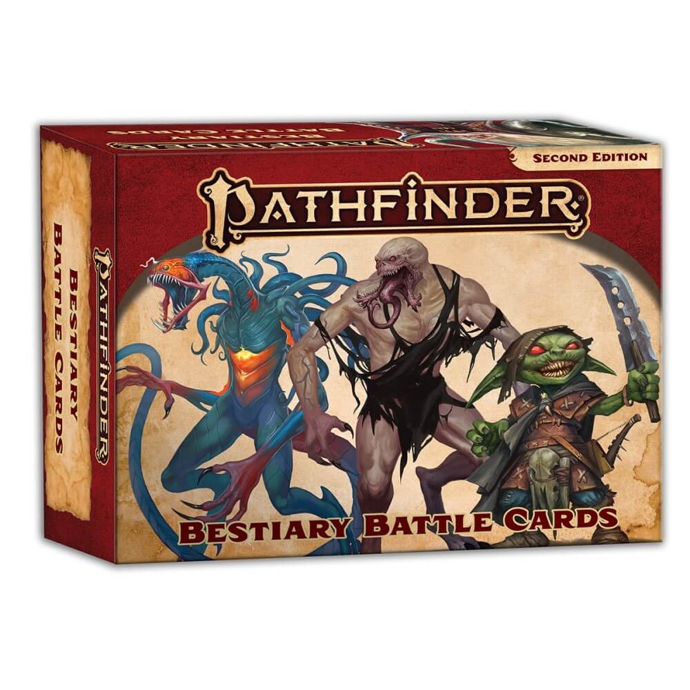 Pathfinder Second Edition Bestiary Battle Cards