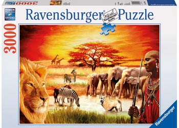 Ravensburger - Proud Maasai Puzzle 3000 pieces - Ozzie Collectables