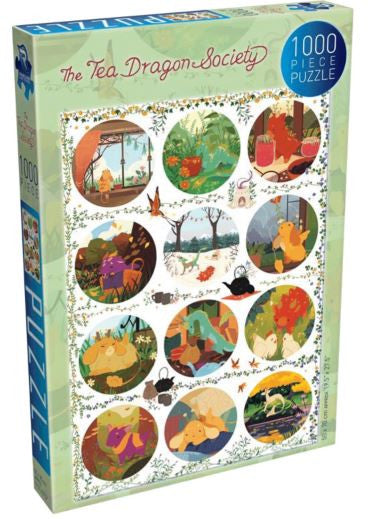 Renegade Games Puzzle The Tean Dragon Society #2 - Circles 1000 pieces