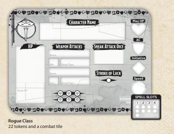 D&D Class Token Set Rogue - Ozzie Collectables