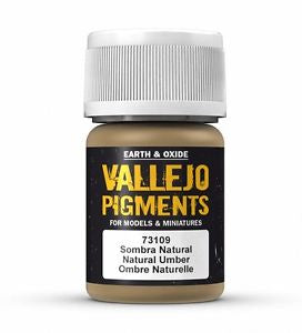 Vallejo Pigments Natural Umber 30 ml - Ozzie Collectables