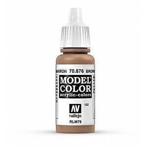 Vallejo Model Colour Brown Sand 17 ml - Ozzie Collectables