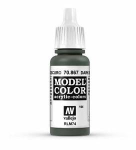 Vallejo Model Colour Dark Bluegrey 17 ml - Ozzie Collectables