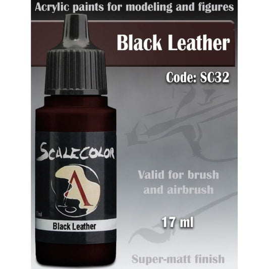 Scale 75 Scale Colour Black Leather 17ml