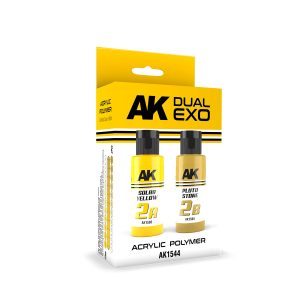 AK Interactive - Solar Yellow & Pluto Stone Dual Exo Set