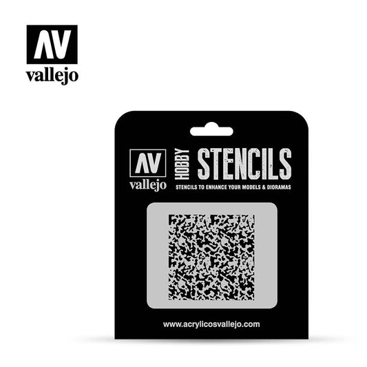 Vallejo Stencils - Air Markings - Weathered Paint 1/72 - Ozzie Collectables