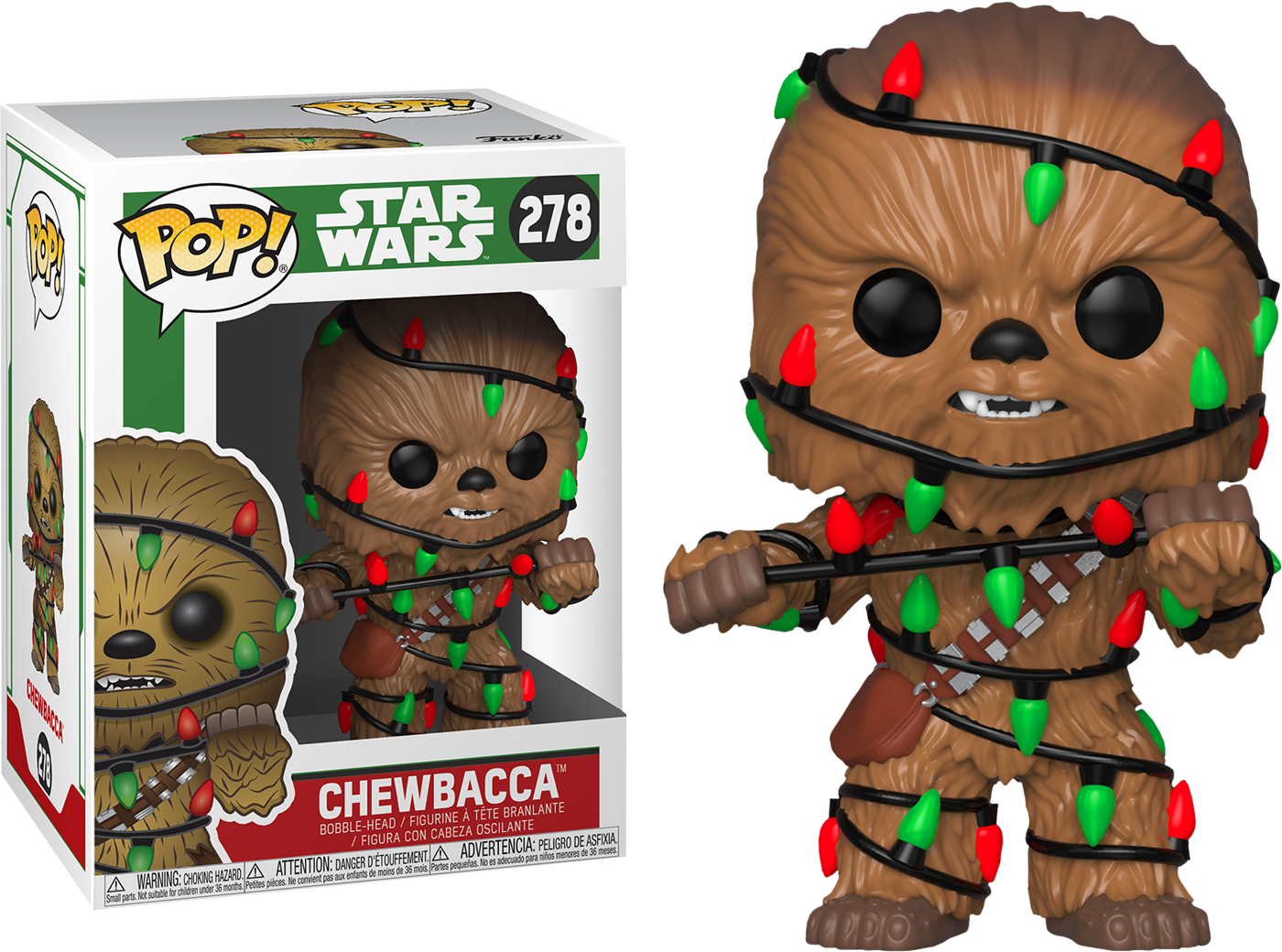 Star Wars - Chewbacca with Lights Pop! Vinyl - Ozzie Collectables