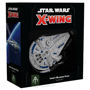 Star Wars X-Wing  Lando's Millennium Falcon 2nd Edition - Ozzie Collectables