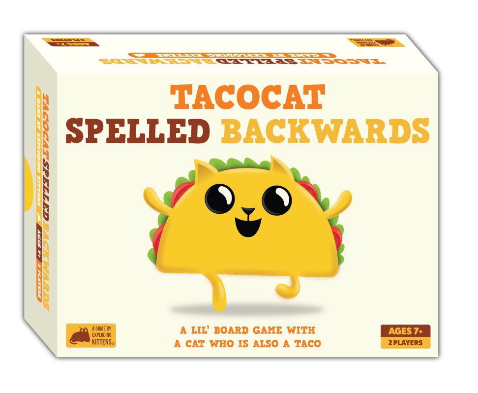 Tacocat Spelled Backwards (By Exploding Kittens)