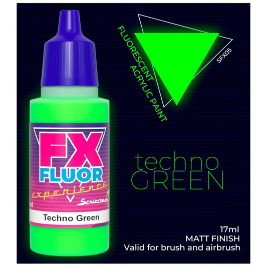 Scale 75 Scale Colour FX Techno Green 17ml