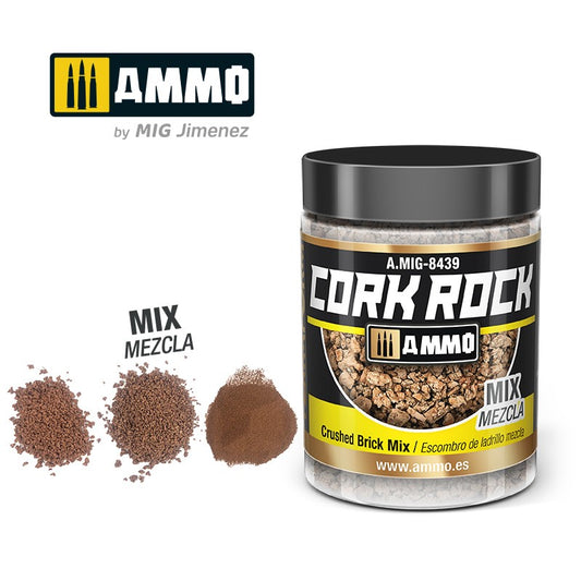 Ammo by MIG - Dioramas - Terraform Cork Rock - Crushed Brick Thick 100ml