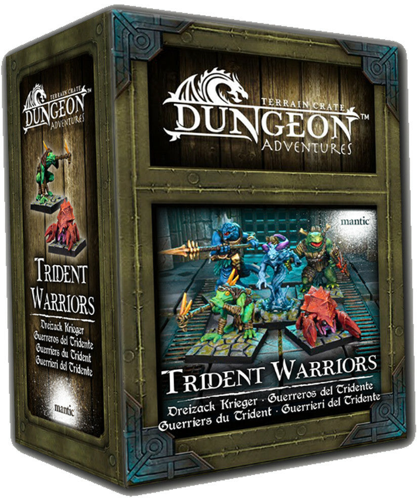 Terraincrate Dungeon Adventures Trident Warriors | 107573 | Ozzie ...