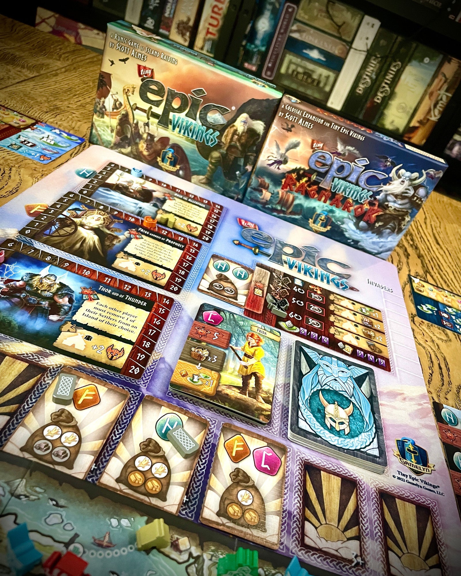 Tiny Epic Vikings Ragnarok Expansion