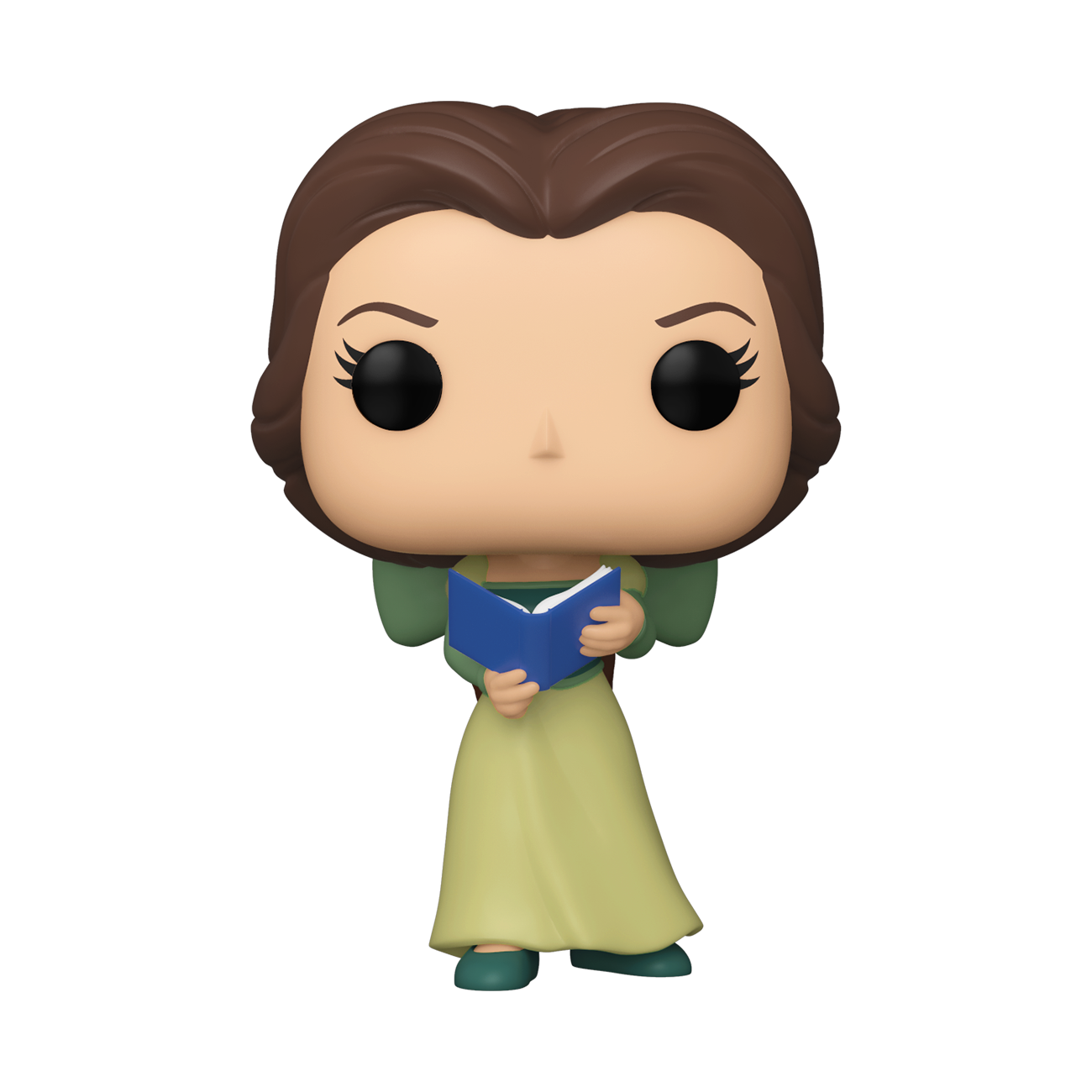 Beauty and the Beast 30th Anniversary - Belle in Green Dress w/ Book ECCC 2021 Spring Convention Exclusive Pop! Vinyl #1010