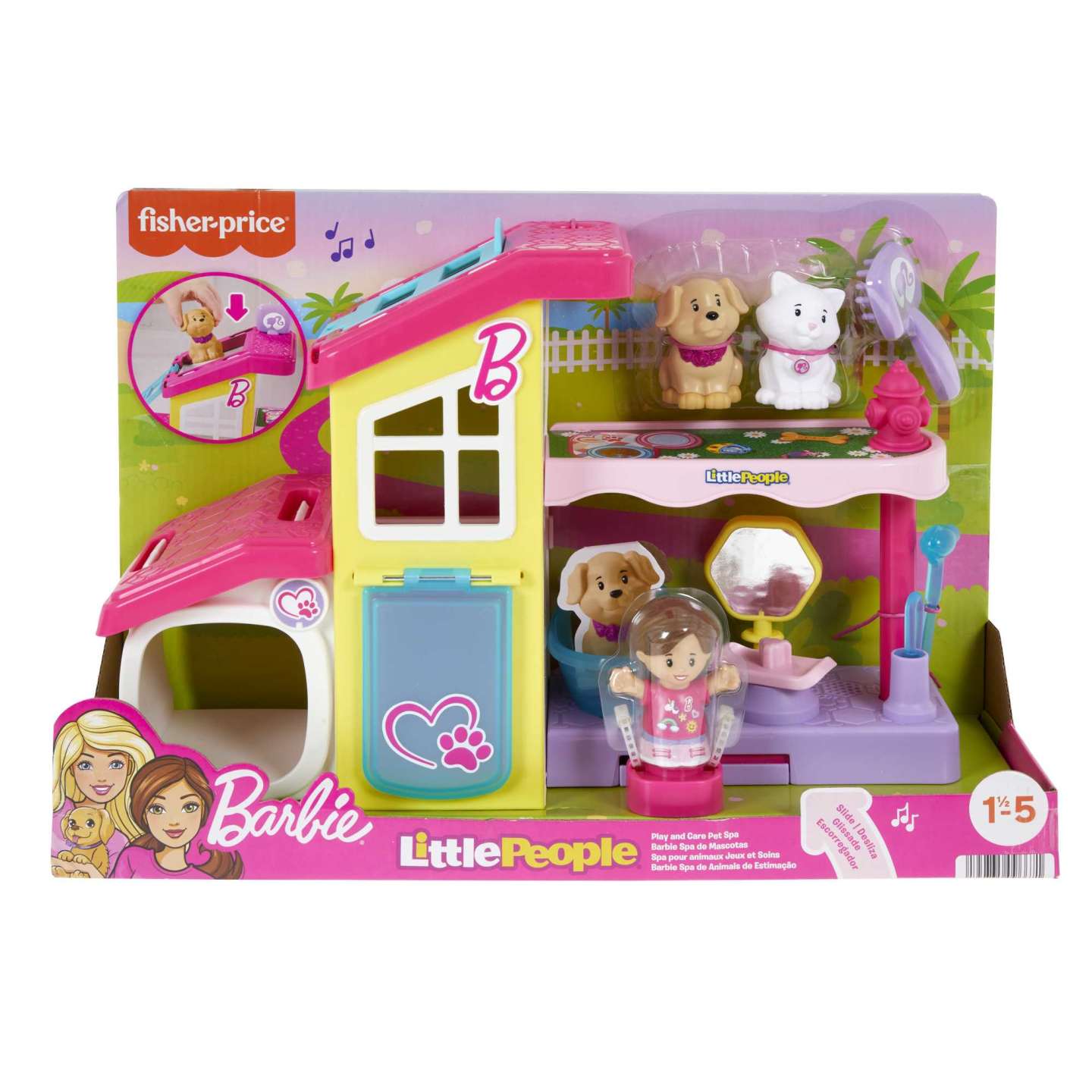 Little People - Barbie - Barbie And Pet Playset | Ozzie Collectables