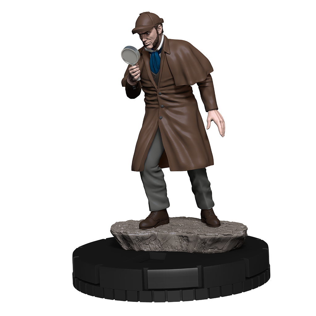 Wizkids Heroclix Iconix Sherlock Holmes | WZK86277 | Ozzie Collectables