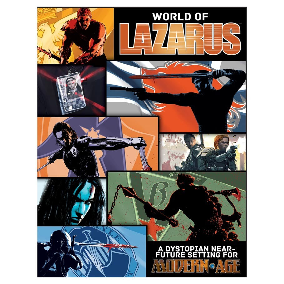 Modern AGE RPG The World of Lazarus Campaign Setting - Ozzie Collectables