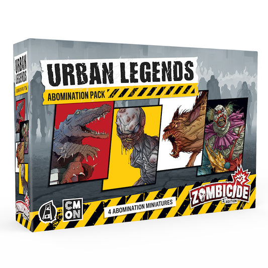 Zombicide Urban Legends Abominations Pack