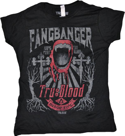 True Blood - Fangbanger Female T-Shirt S - Ozzie Collectables